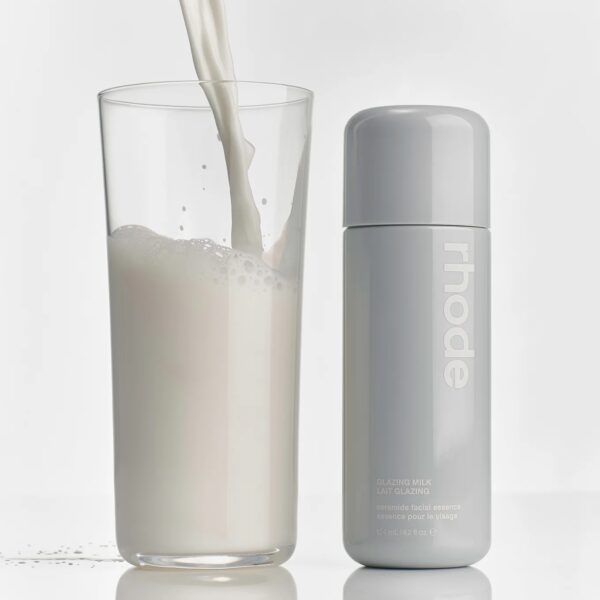 Glazing milk