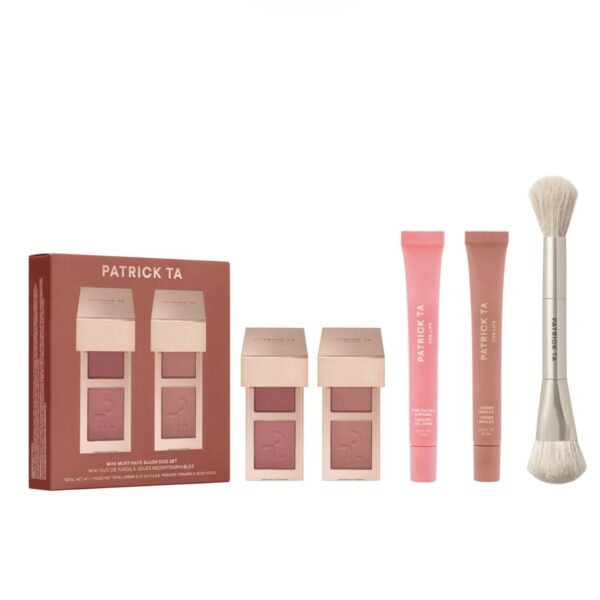 Mini blush & lib balm set