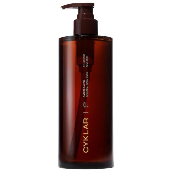 Sacred Santal Sensorial Body Wash for Moisture Barrier.